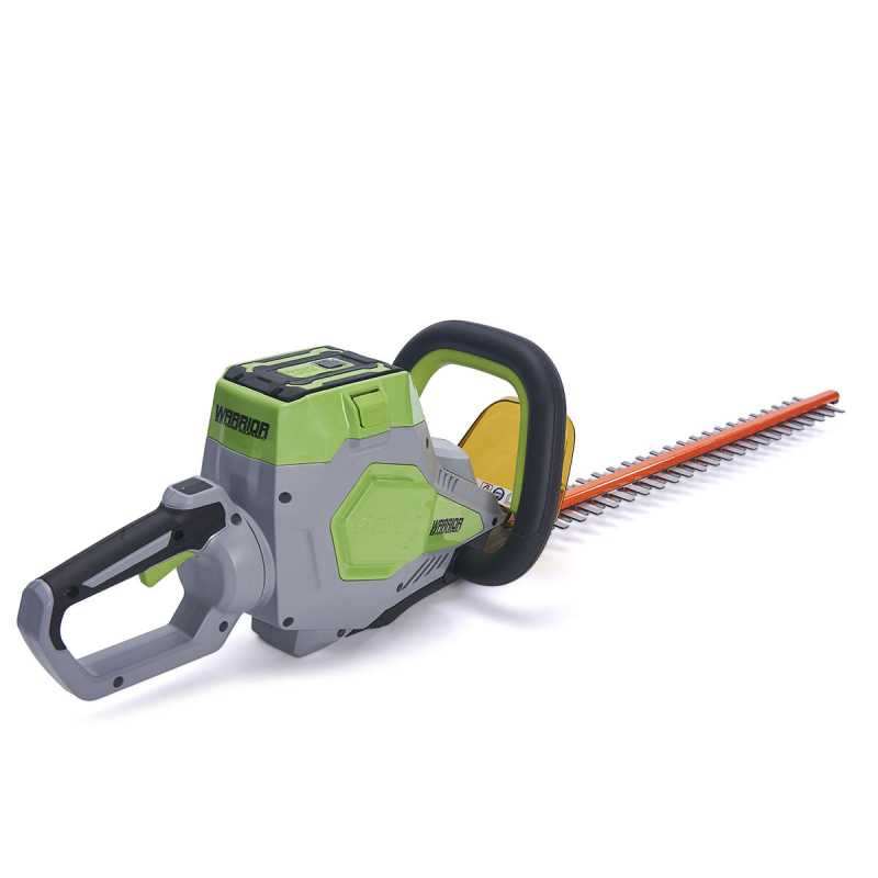 Taille haies sans fil 60V Batterie lithium Lame guide 61 cm WARRIOR Batterie + chargeur rapide Moteur brushless - Univers Du Pro